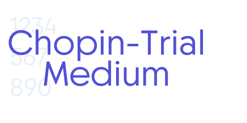 Chopin-Trial Medium-font-download