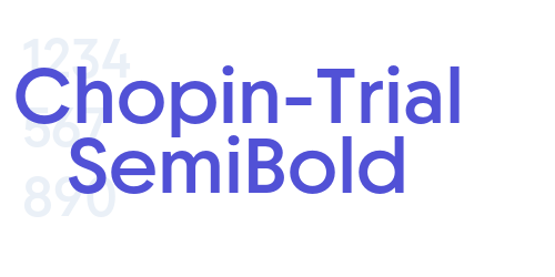 Chopin-Trial SemiBold-font-download