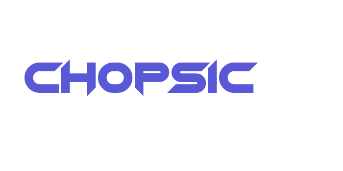 Chopsic Font Download