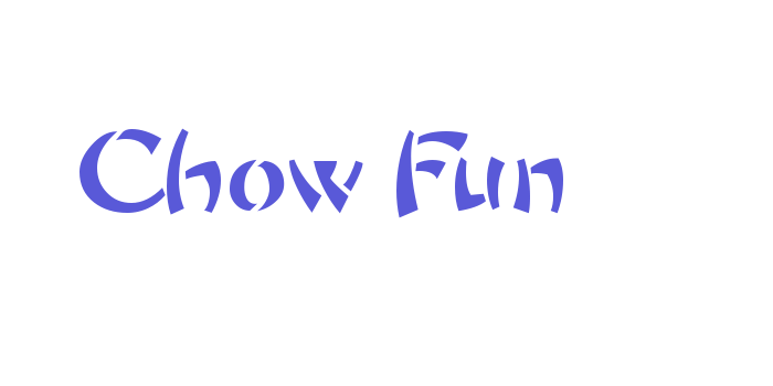 Chow Fun Font Download