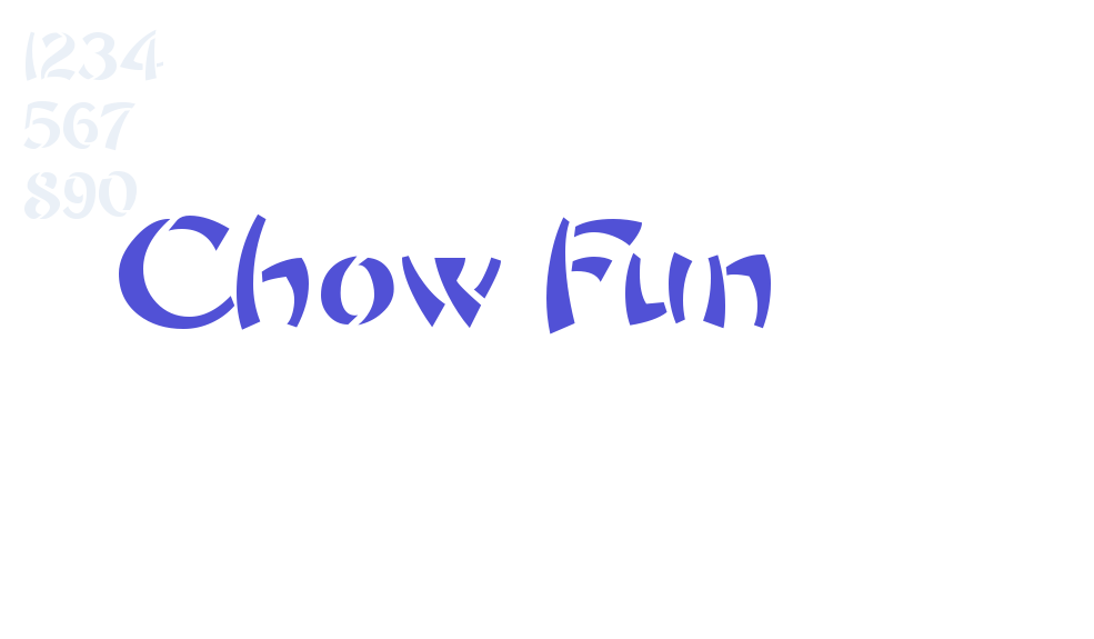 Chow Fun-font-download