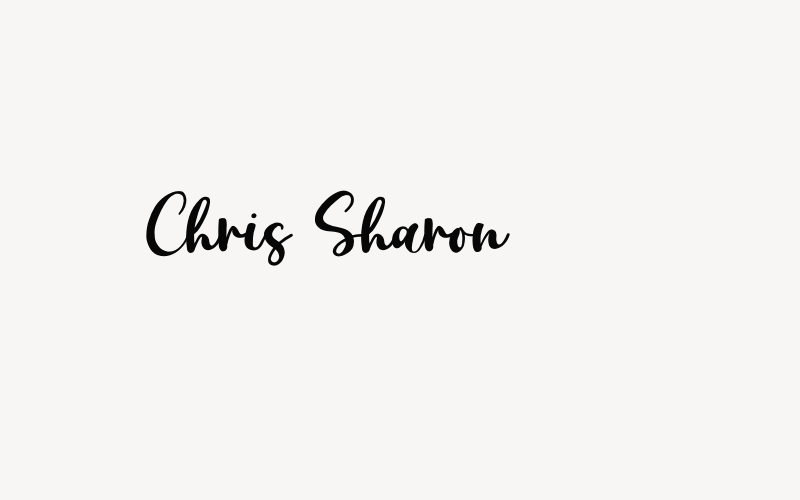 Chris Sharon Font