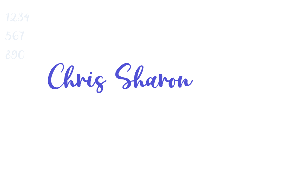 Chris Sharon-font-download