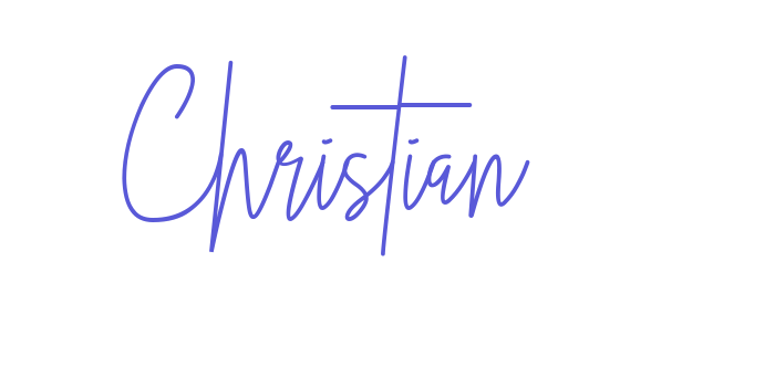 Christian Font