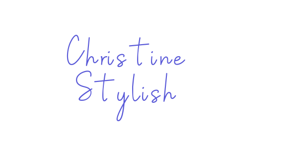 Christine Stylish font free