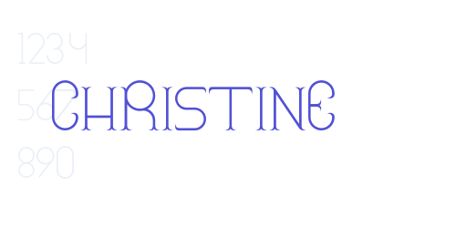 Christine-font-download