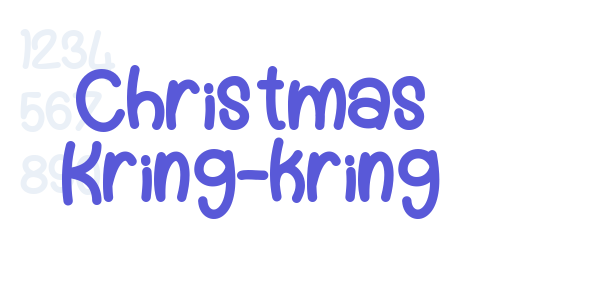 Christmas Kring-kring font