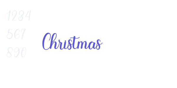 Christmas font free