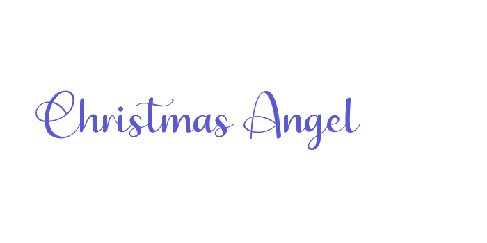 Christmas Angel Font Download