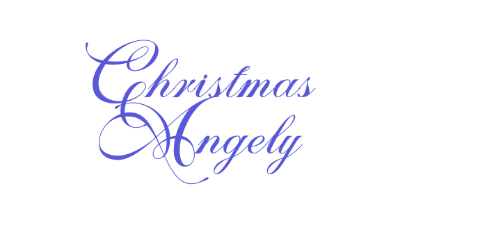 Christmas Angely Font Download