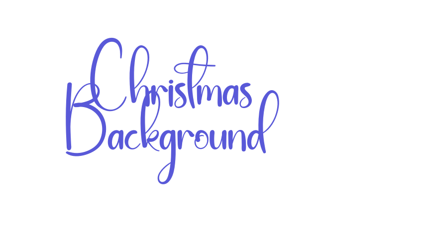 Christmas Background Font Download