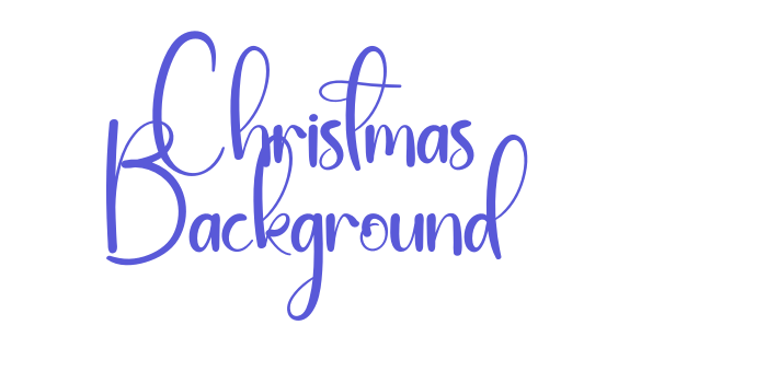 Christmas Background Font Download