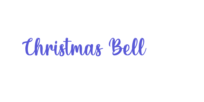 Christmas Bell Font Download