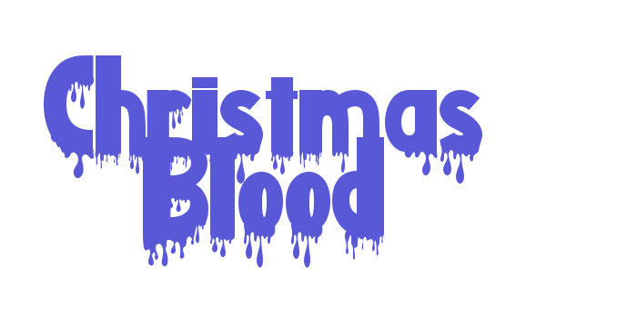 Christmas Blood Font