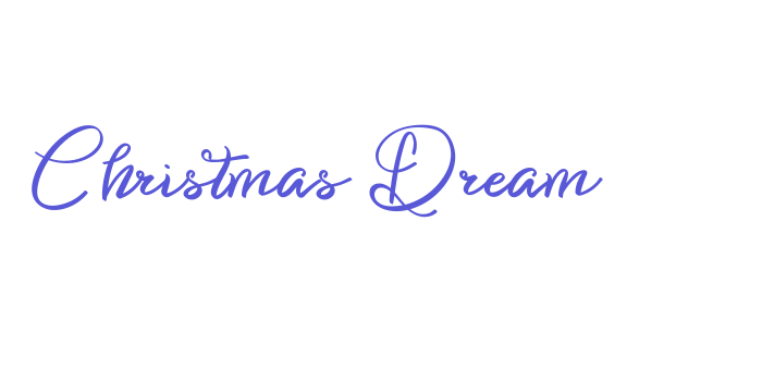 Christmas Dream Font Download