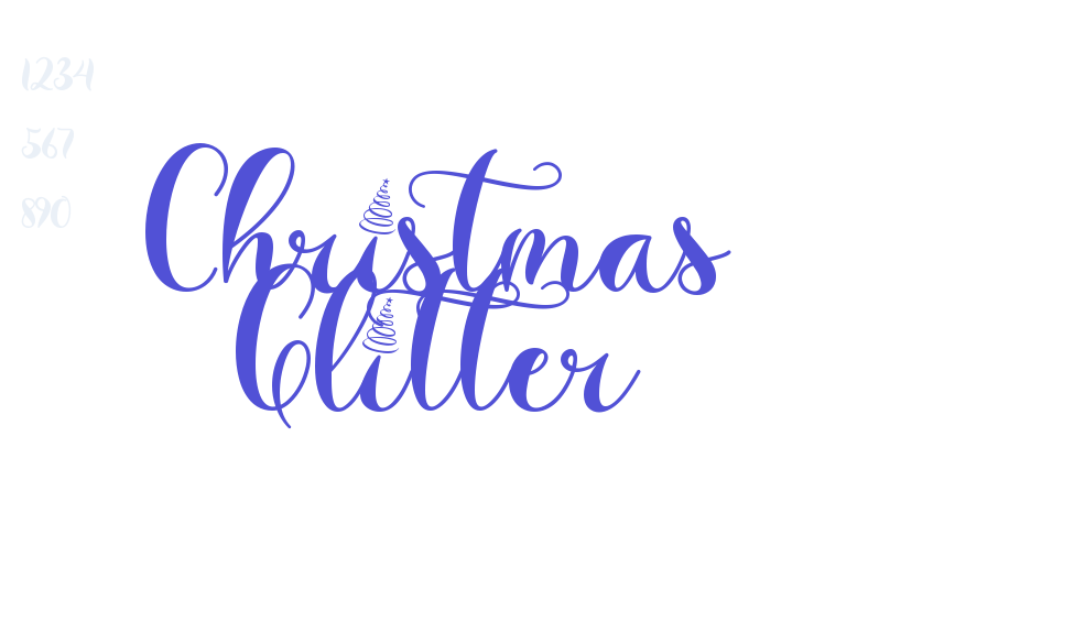 Christmas Glitter-font-download