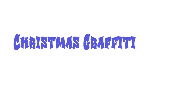 Christmas Graffiti Font Download