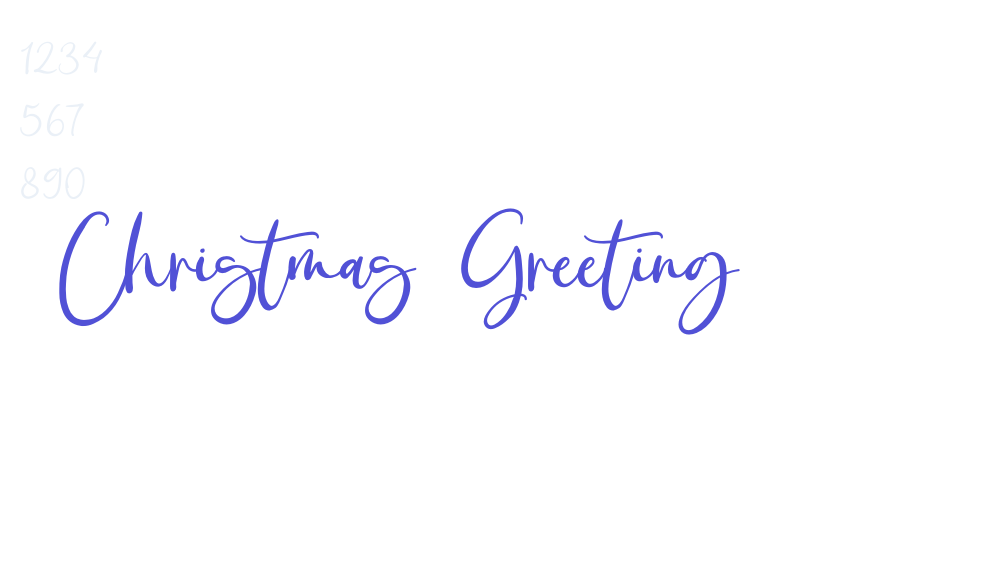 Christmas Greeting-font-download