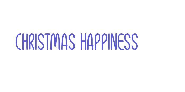 Christmas Happiness Font Download