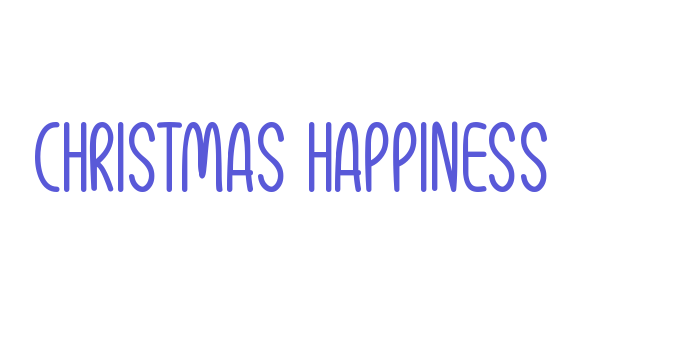 Christmas Happiness Font