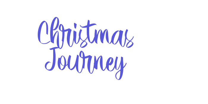 Christmas Journey Font