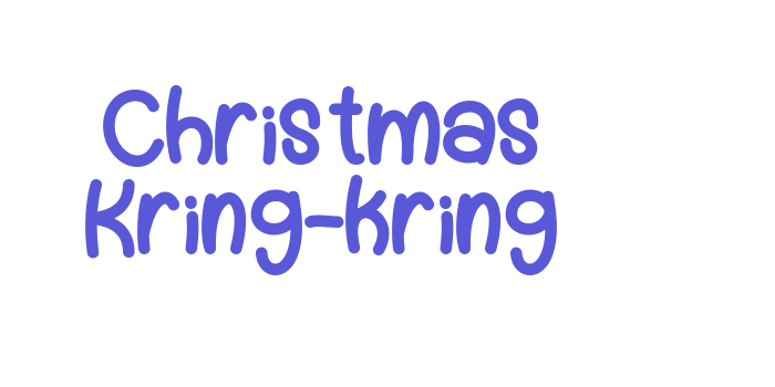 Christmas Kring-kring Font Download