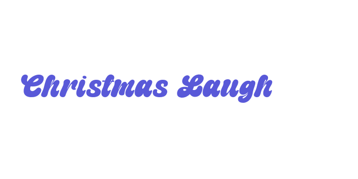 Christmas Laugh Font Download