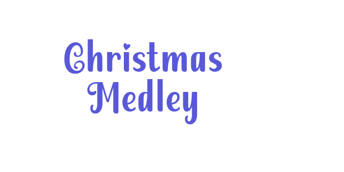 Christmas Medley Font Download