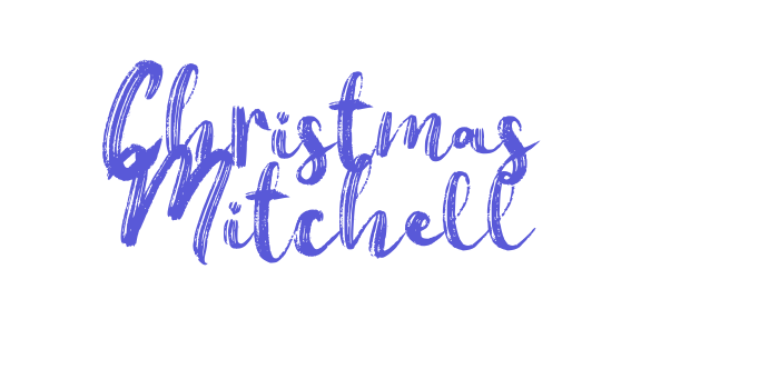 Christmas Mitchell Font Download