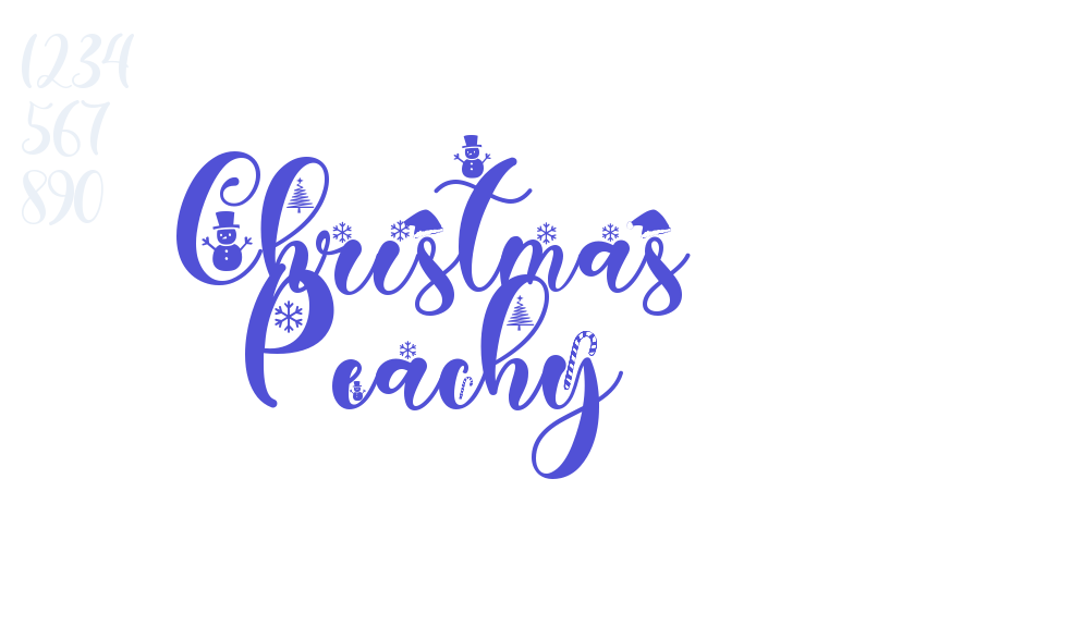 Christmas Peachy-font-download