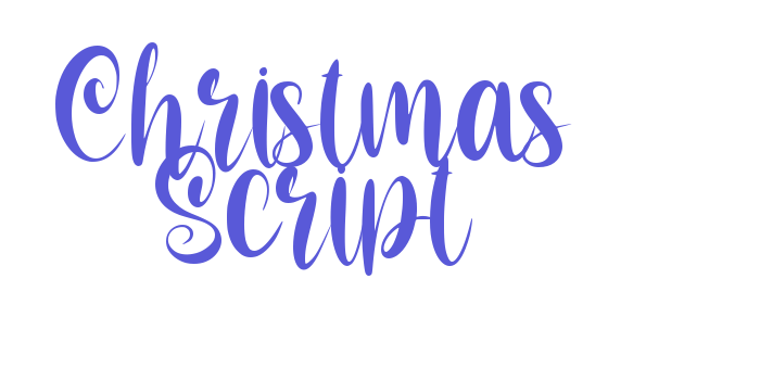 Christmas Script Font