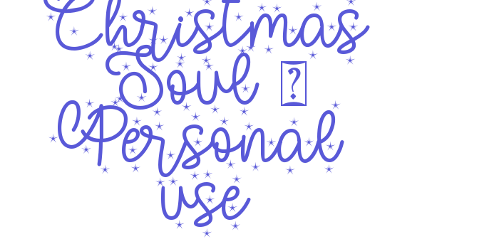 Christmas Soul – Personal use Font Download