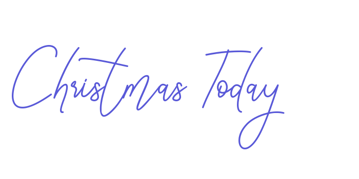 Christmas Today Font Download