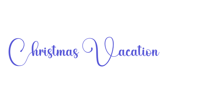 Christmas Vacation Font Download