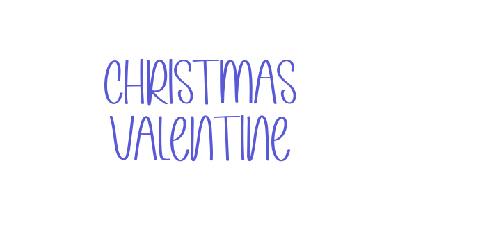 Christmas Valentine Font Download