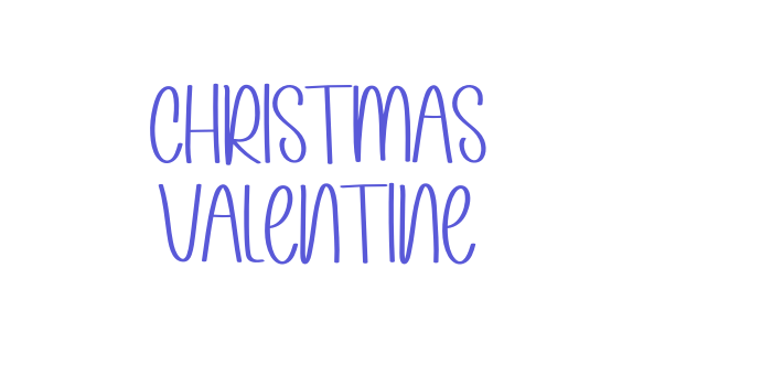 Christmas Valentine Font