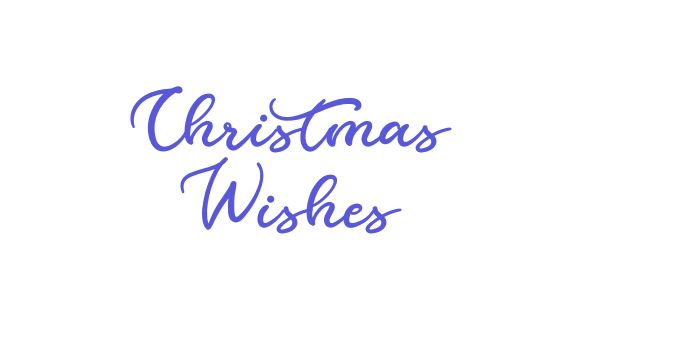 Christmas Wishes Font Download