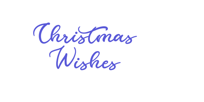 Christmas Wishes Font