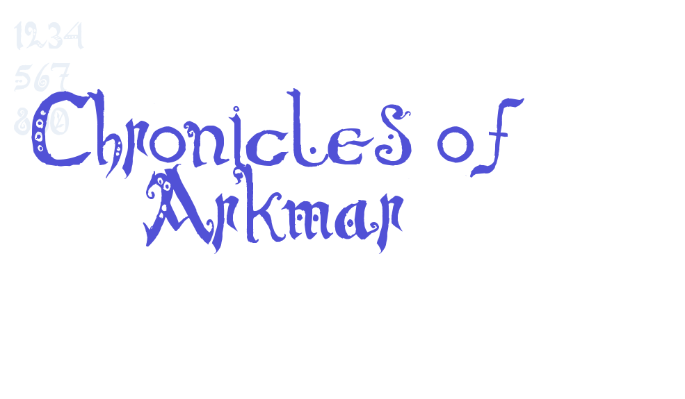 Chronicles of Arkmar-font-download