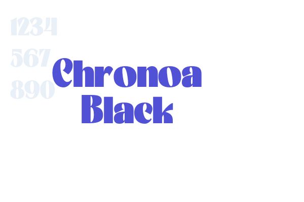 Chronoa Black