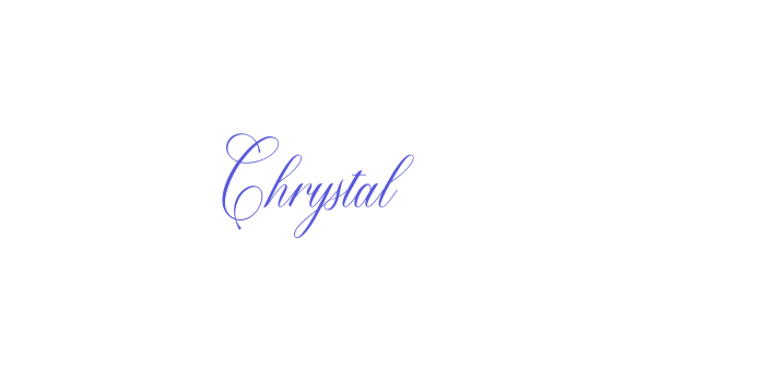 Chrystal Font Download