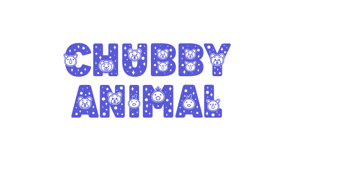 Chubby Animal Font Download