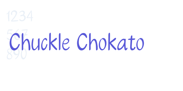 Chuckle Chokato font