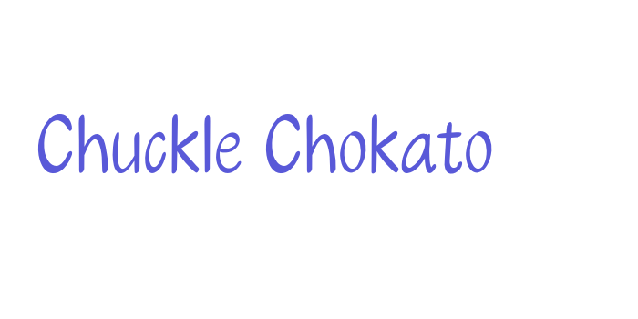 Chuckle Chokato Font Download