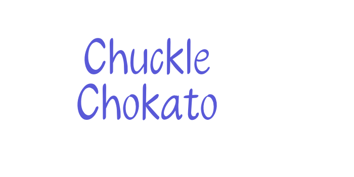 Chuckle Chokato Font