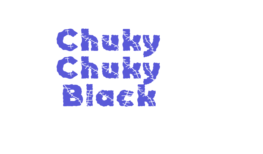 Chuky Chuky Black Font Download