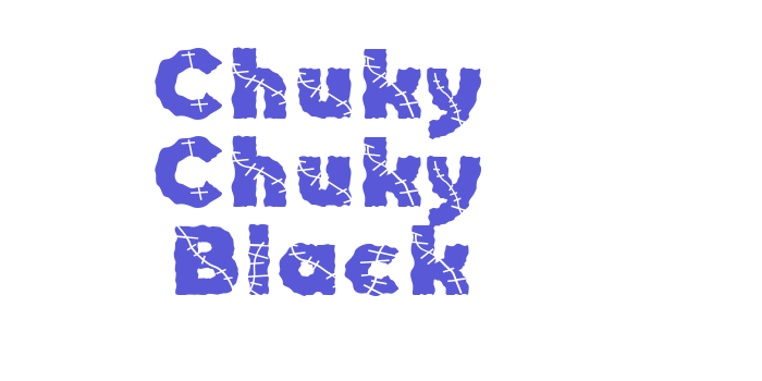 Chuky Chuky Black Font Download