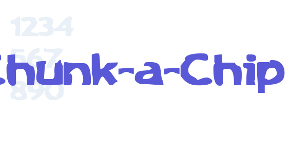 Chunk-a-Chip font free