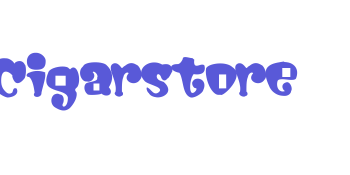 Cigarstore Font Download