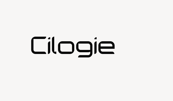 Cilogie Font